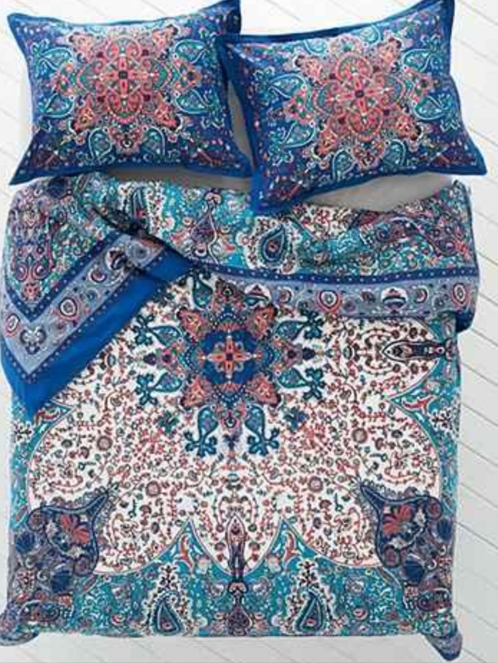 Urban Outfitters Plum & Bow Full Size Duvet Cover & Pillow Sham